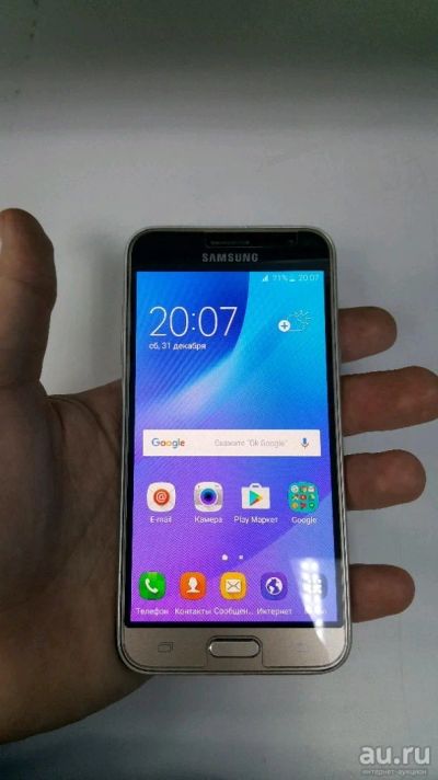 Лот: 10488149. Фото: 1. Смартфон Samsung Galaxy J3 (2016... Смартфоны