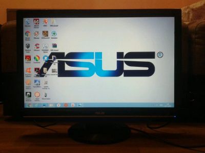 Лот: 8587189. Фото: 1. монитор ASUS vw221d диагональ... ЖК-мониторы