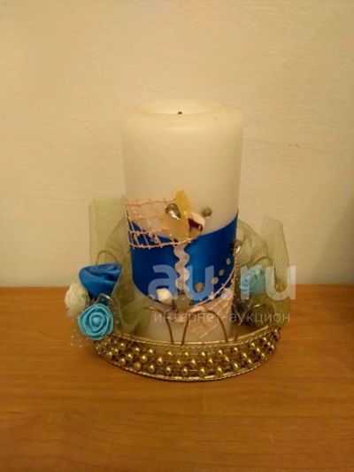 Лот: 24615504. Фото: 1. Праздничный подсвечник. Праздничный декор