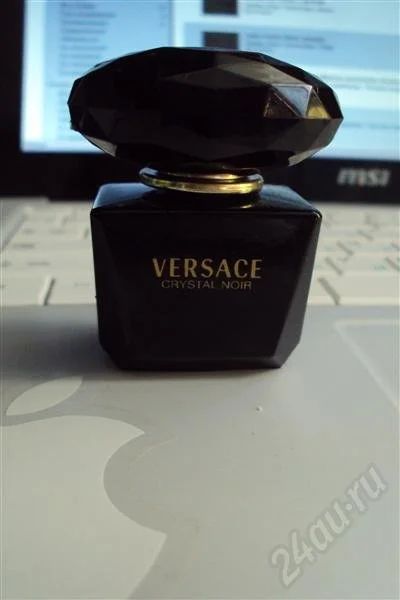 Лот: 489810. Фото: 1. Духи VERSACE CRYSTAL NOIR 10мл... Унисекс парфюмерия