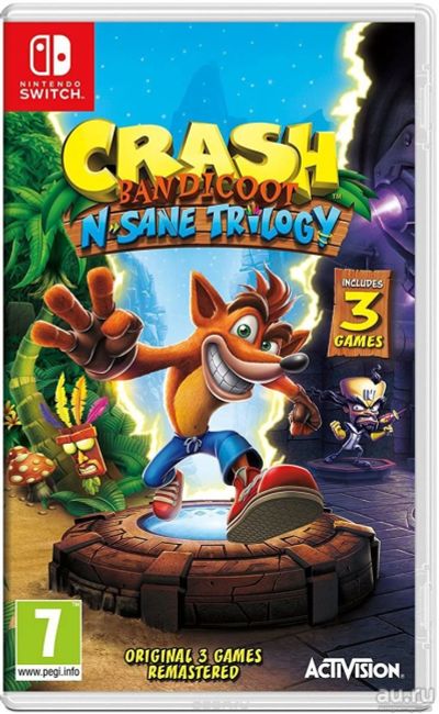 Лот: 13206667. Фото: 1. Crash Bandicoot N’sane Trilogy... Игры для консолей