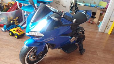 Лот: 17572002. Фото: 1. Электромотоцикл Ducati SX1628. Детские электромобили