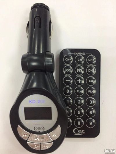 Лот: 12826271. Фото: 1. Fm - модулятор M10 MicroSd/ Sd... FM-модуляторы, трансмиттеры