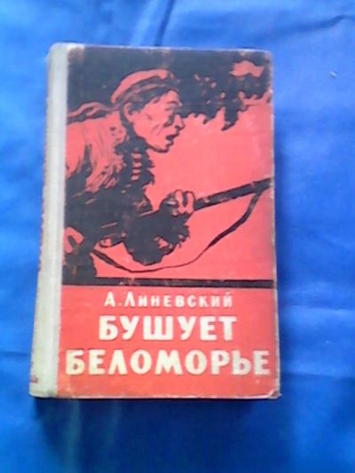 Лот: 9749158. Фото: 1. Книга "Бушует Беломорье" 1958г... Книги