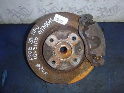 Лот: 14311491. Фото: 1. Ступица PEUGEOT 206(14738611). Ходовая, подвеска, рулевое управление
