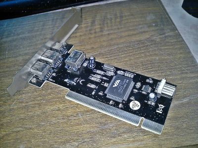 Лот: 5077641. Фото: 1. Контроллер PCI, IEEE 2+1 port... Платы расширения, контроллеры, доп. порты