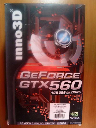 Лот: 3810498. Фото: 1. GTX_560. Видеокарты
