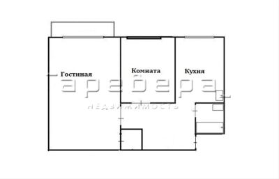 Лот: 19694613. Фото: 1. 2-комнатная квартира на пер. Тихий... Квартиры, студии