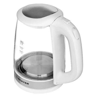 Лот: 24468617. Фото: 1. Электрический чайник Brayer BR1040WH. Чайники, кофемашины, кулеры