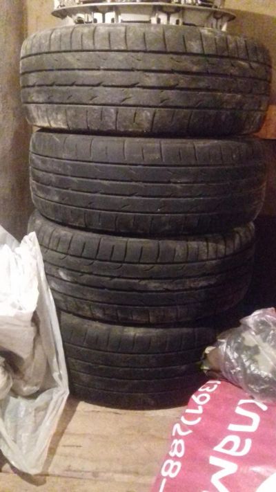 Лот: 10541740. Фото: 1. Продам шины r 15 Bridgestone Derreza. Шины на дисках