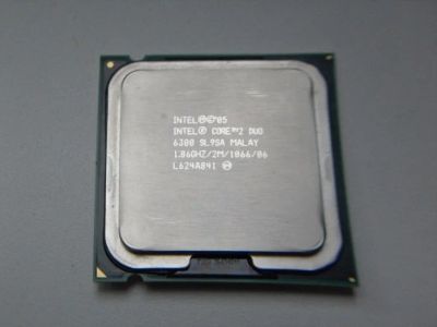 Лот: 11939625. Фото: 1. Процессор INTEL CORE2 DUO 6300... Процессоры