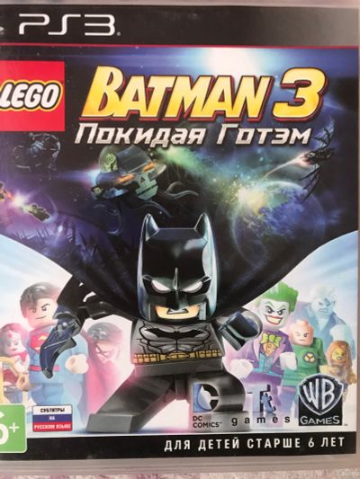 Лот: 16974114. Фото: 1. Игра на PS3 Лего Бэтмен (Lego... Игры для консолей