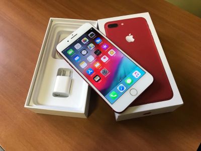 Лот: 12181281. Фото: 1. iPhone 7 Plus 128 Gb Red. Смартфоны