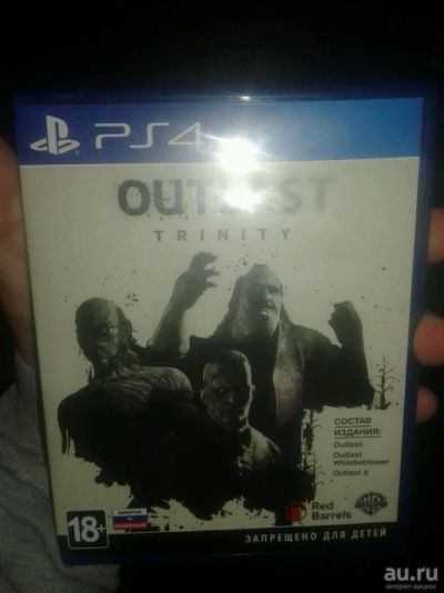 Лот: 10535297. Фото: 1. Outlast trinity (PS4). Игры для консолей