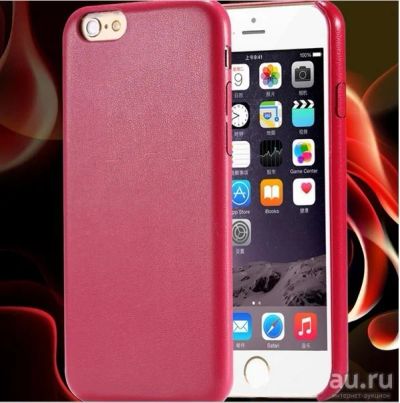 Лот: 8824160. Фото: 1. Чехол iPhone 6 кожа Ultra thin... Чехлы, бамперы