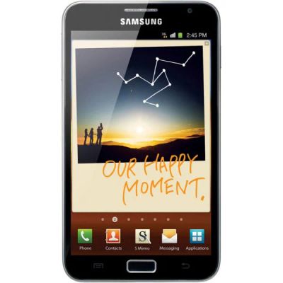 Лот: 2982130. Фото: 1. Samsung Galaxy Note GT-N7000 черный... Смартфоны