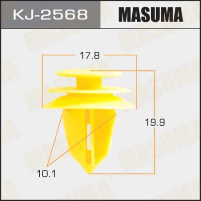 Лот: 18607898. Фото: 1. Клипса крепежная masuma 2568-kj... Кузов