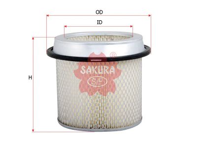 Лот: 21138330. Фото: 1. Воздушный фильтр A-2848 SAKURA... Расходные материалы