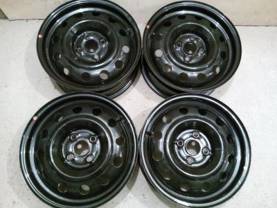 Лот: 4592971. Фото: 1. Штампованные диски R15 4x100. Диски