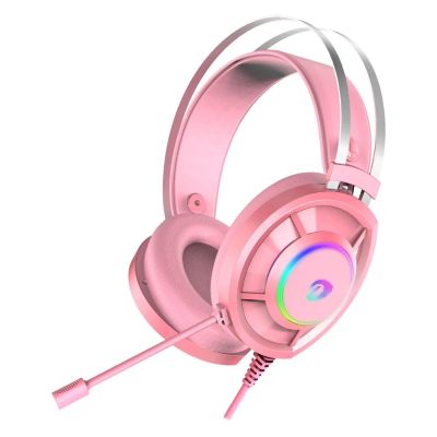 Лот: 25589698. Фото: 1. Игровые наушники Dareu EH469 Pink. Наушники, гарнитуры