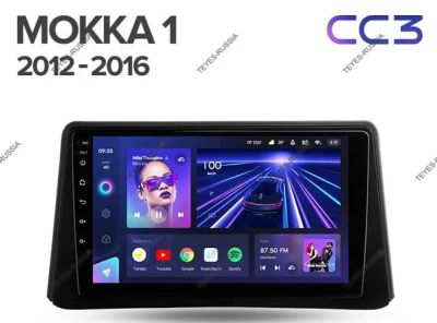 Лот: 20760109. Фото: 1. Магнитола Teyes CC3 Opel Mokka... Автомагнитолы