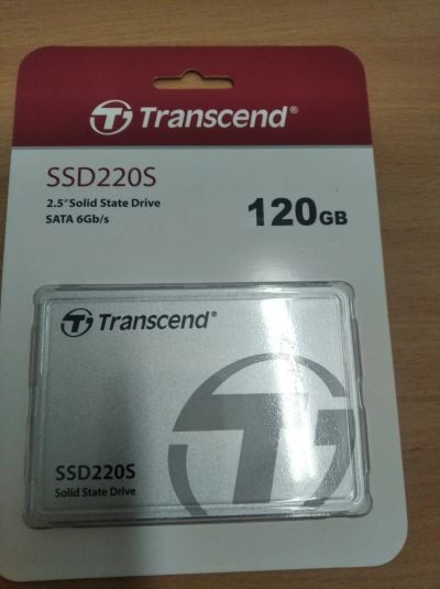Лот: 17416489. Фото: 1. Новый ssd transcend 120gb. SSD-накопители