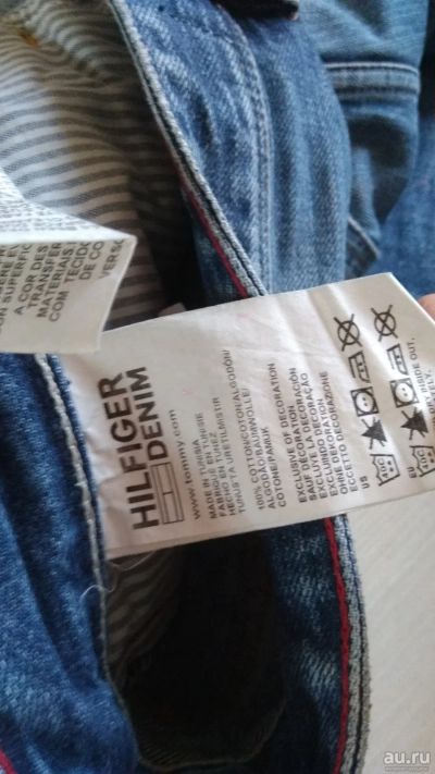 Лот: 13531207. Фото: 1. Джинсы Tommy Hilfiger Denim. Брюки, джинсы, шорты