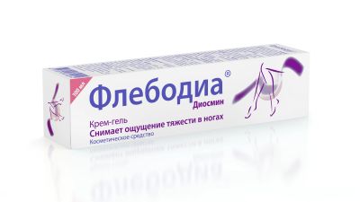 Лот: 23715727. Фото: 1. Флебодиа крем-гель для ног 100мл. Лекарства