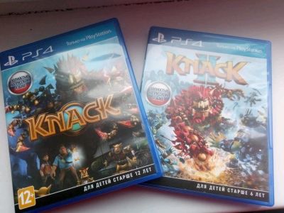 Лот: 12575487. Фото: 1. Knack, Knack 2 PS4. Игры для консолей