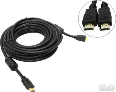 Лот: 13053148. Фото: 1. VCOM (VHD6020D-10м) Кабель HDMI... Шлейфы, кабели, переходники
