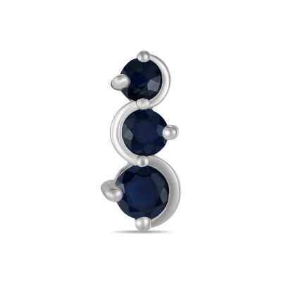 Лот: 24645562. Фото: 1. Подвеска с сапфирами. Кулоны, подвески