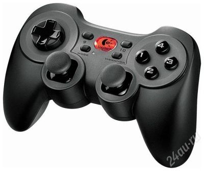 Лот: 346357. Фото: 1. Безпроводной геймпад LOGITECH... Рули, джойстики