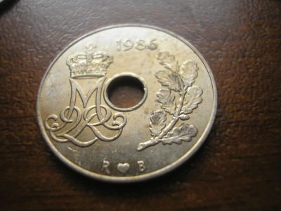 Лот: 8229522. Фото: 1. 25 эрё 1986 года. Дания. Европа
