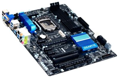 Лот: 6082309. Фото: 1. Крутая игровая материнка z77 Gigabyte... Материнские платы