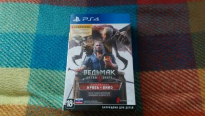 Лот: 10305644. Фото: 1. Ведьмак 3:Дикая Охота.Кровь и... Игры для консолей