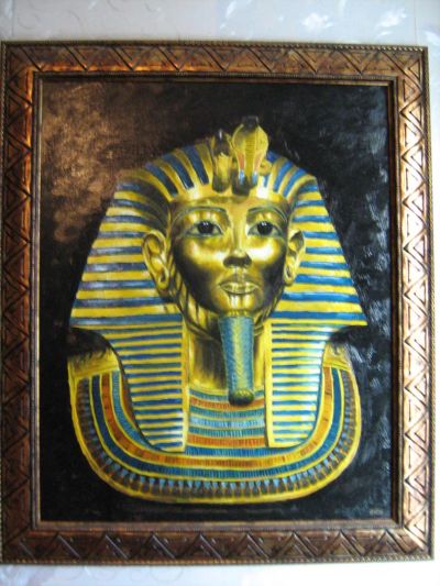 Лот: 4861148. Фото: 1. картина " Тутанхамон ". Произведения
