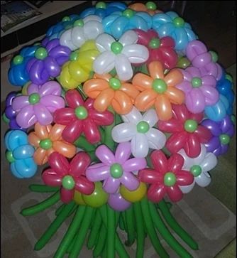 Лот: 3629284. Фото: 1. цветы из шаров композиции. Воздушные шары