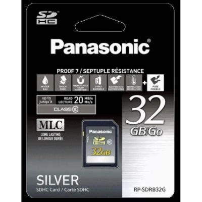 Лот: 4692345. Фото: 1. Panasonic SDHC 32GB Class 10 UHS-I... Карты памяти