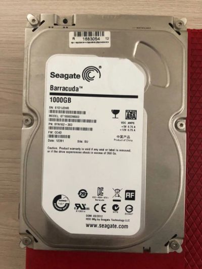 Лот: 20337479. Фото: 1. Жесткий диск 1Тб Seagate Barracuda. Жёсткие диски (HDD)