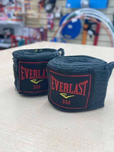 Лот: 20016163. Фото: 1. Бинт боксерский 3 м Everlast... Защита тела