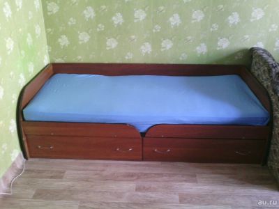 Лот: 10627336. Фото: 1. Кровать с матрасом. Кровати