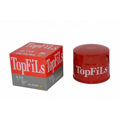 Лот: 20925362. Фото: 1. Фильтр масляный C-112 TOP FILS... Двигатель и элементы двигателя