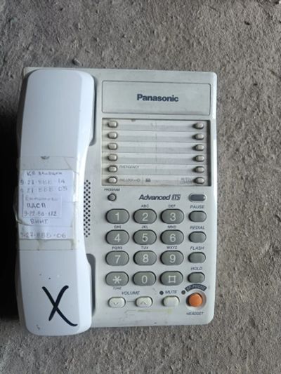 Лот: 20406507. Фото: 1. Телефон Panasonic. Проводные телефоны