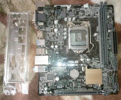 Лот: 11875424. Фото: 1. Материнская плата asus h110m-r... Материнские платы