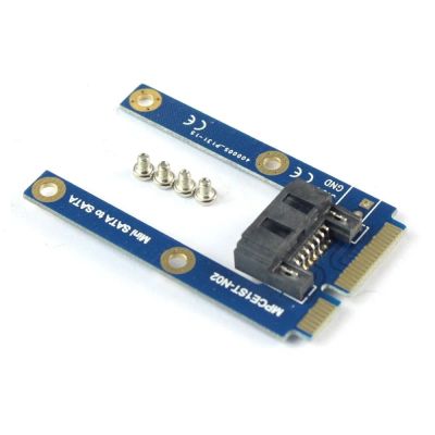 Лот: 15482713. Фото: 1. Mini PCI-E mSATA-SATA адаптер. Шлейфы, кабели, переходники