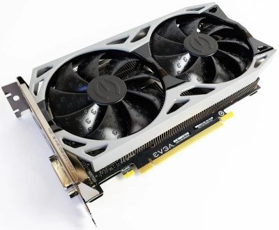 Лот: 17234933. Фото: 1. Видеокарта Evga 1660 super sc... Видеокарты