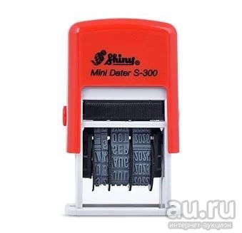 Лот: 14026427. Фото: 1. SHINY S-300 - мини-датер (3 мм... Печати, штампы, оснастки