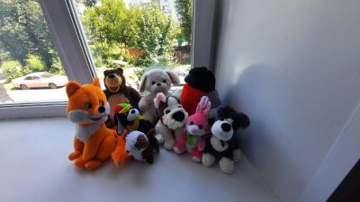 Лот: 25553033. Фото: 1. Мягкие игрушки 9 шт. одним лотом... Мягкие