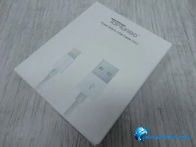 Лот: 13417023. Фото: 1. Кабель iPhone Lightning copy TopTurbo... Дата-кабели, переходники