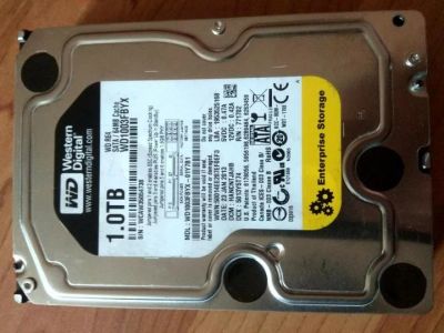 Лот: 17088433. Фото: 1. Western Digital WD1003FTBYX 1TB. Жёсткие диски (HDD)